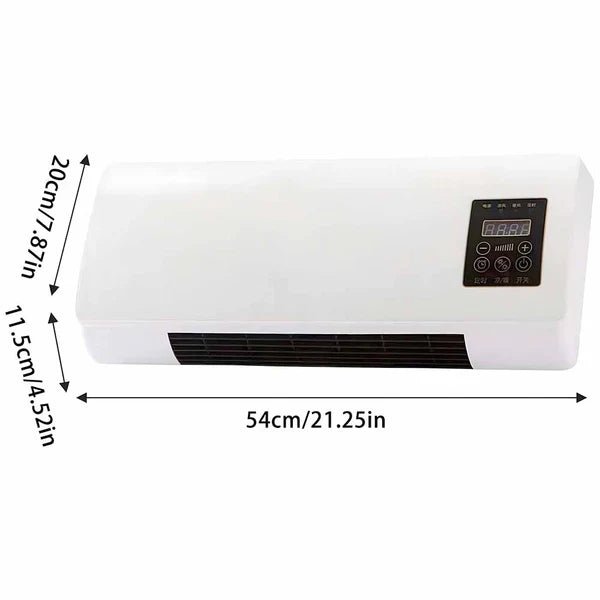 Aire Acondicionado Portátil 2 en 1 Calor y Frio - Bajo consumo y Máxima Potencia